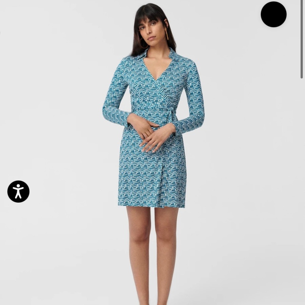 Diane Von Furstenberg New Jeanne Wrap Dress